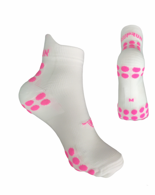 BeepRun SPORT Blanco Rosa fuscia - caña 10 cm- NUEVOS MODELOS VERANO